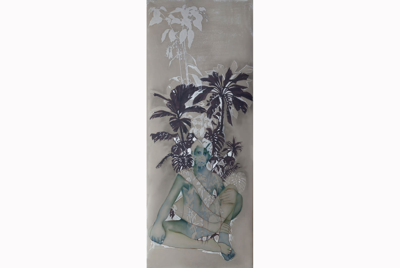anthony-goicolea-terrarium-front-i-2012-acrylic-ink-and-graffite-on-mylar-91-x-37-cm