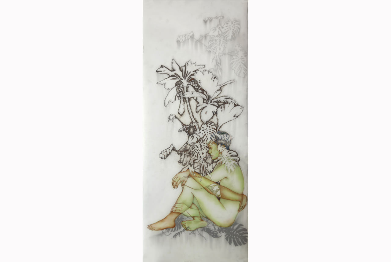 anthony-goicolea-terrarium-left-2012-acrylic-ink-and-graffite-on-mylar-91-x-37-cm