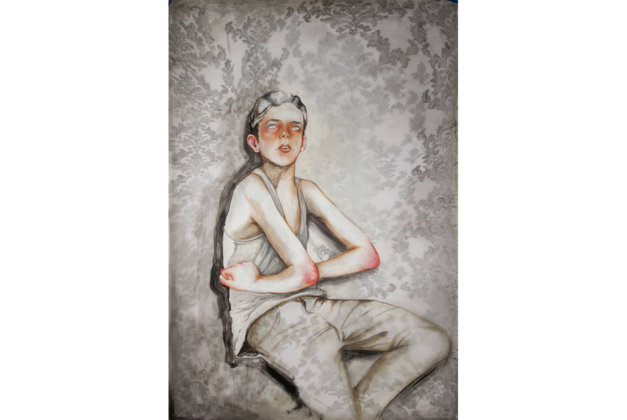 anthony-goicolea-concave-2012-acrilic-i-llapis-paper-132-x-92-cm