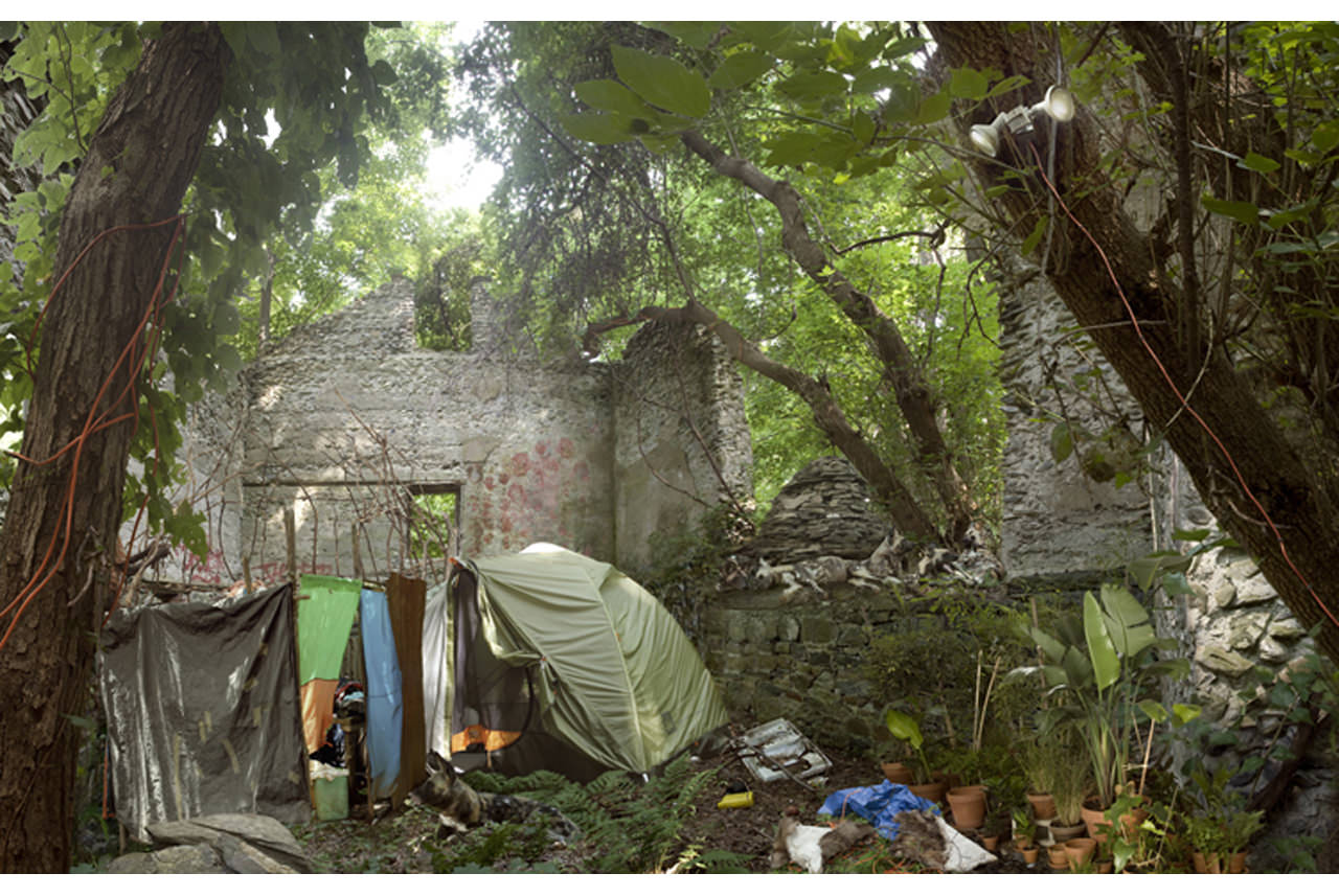 anthony-goicolea-ruins-in-the-forest-photography-mounted-on-aluminium-2011-edition-of-9