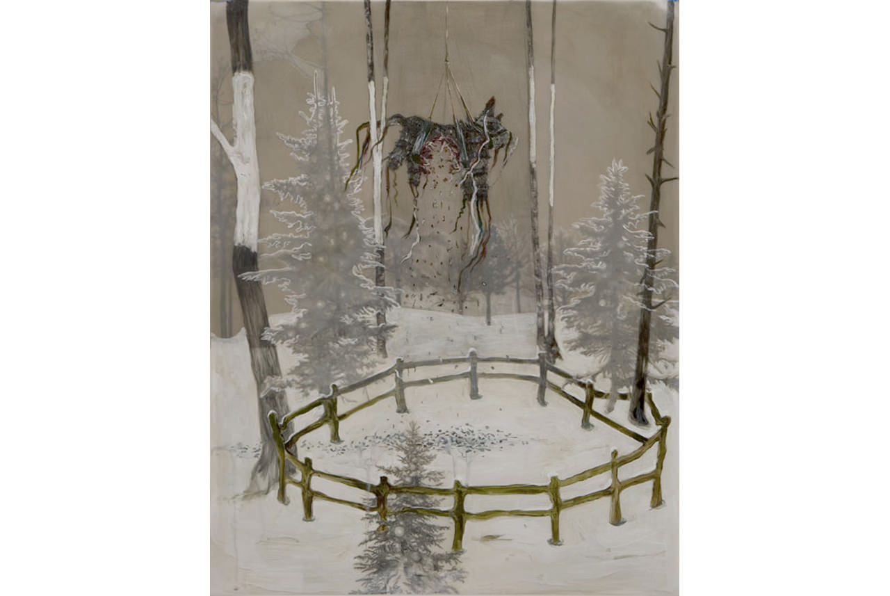 anthony-goicolea-sacrifice-2010acrilic-i-llapis-paper-60-9-x-47-6-cm