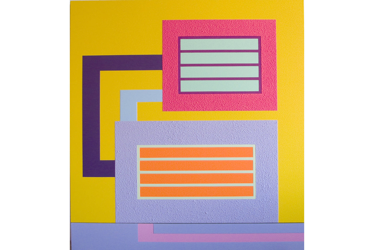 beyond-2008-acrylic-day-glo-acrylic-and-roll-a-tex-on-canvas-72-x-675-inches