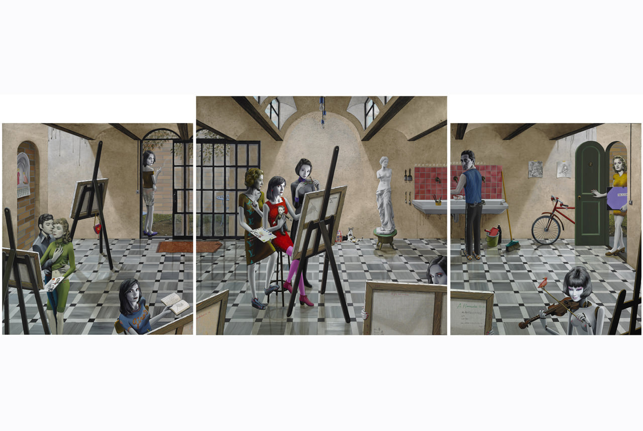 el-fin-del-mundo-2012-mixed-media-on-canvas-97-x-238-cm