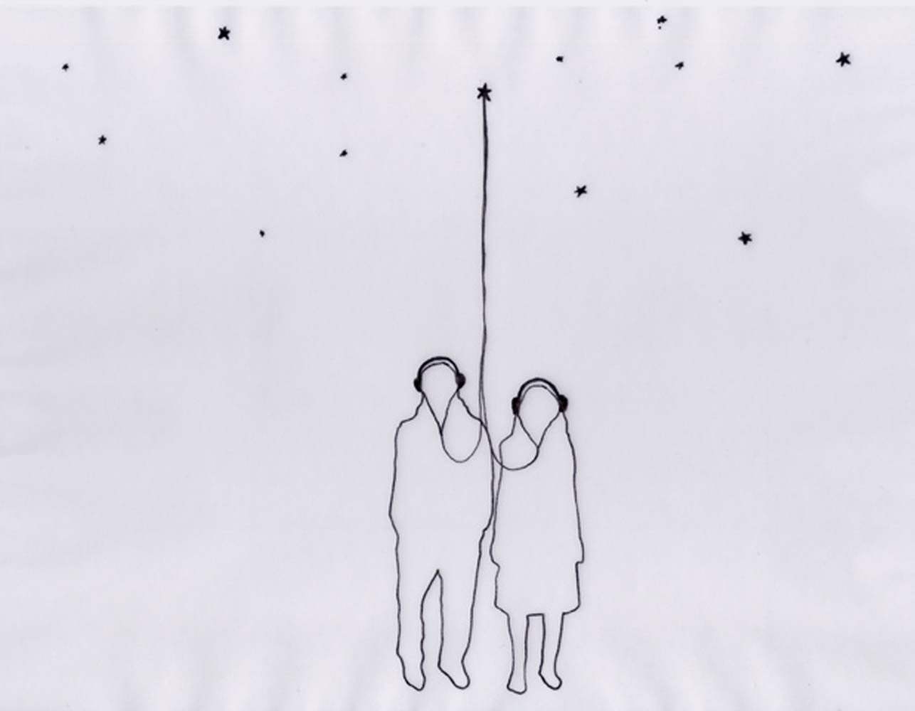 glenda-leon-acoustic-drawing-love-they-listen-2010-ink-on-paper-275-x-34-cm