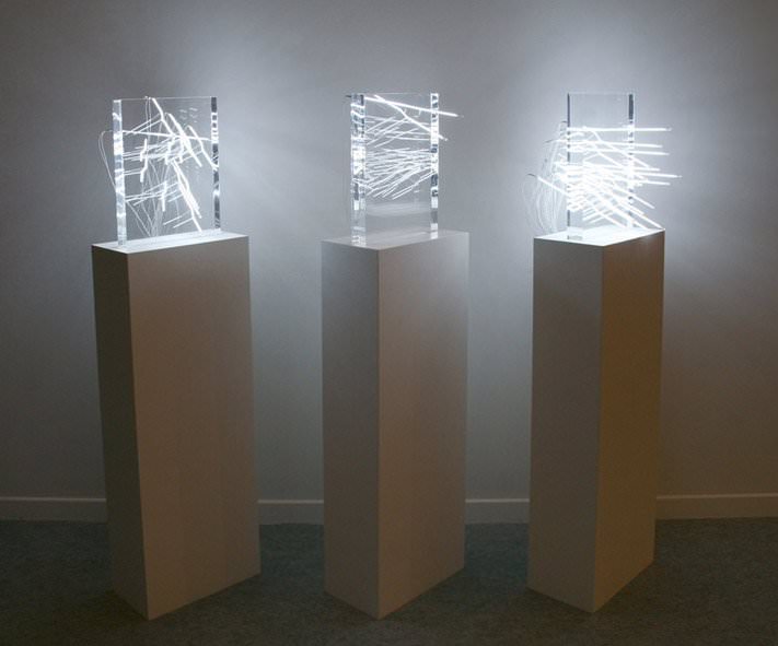 james-clar-a-moment-defined-by-a-point-and-a-line-2010-acrylic-ccfl-30-x-42-x-20-cm