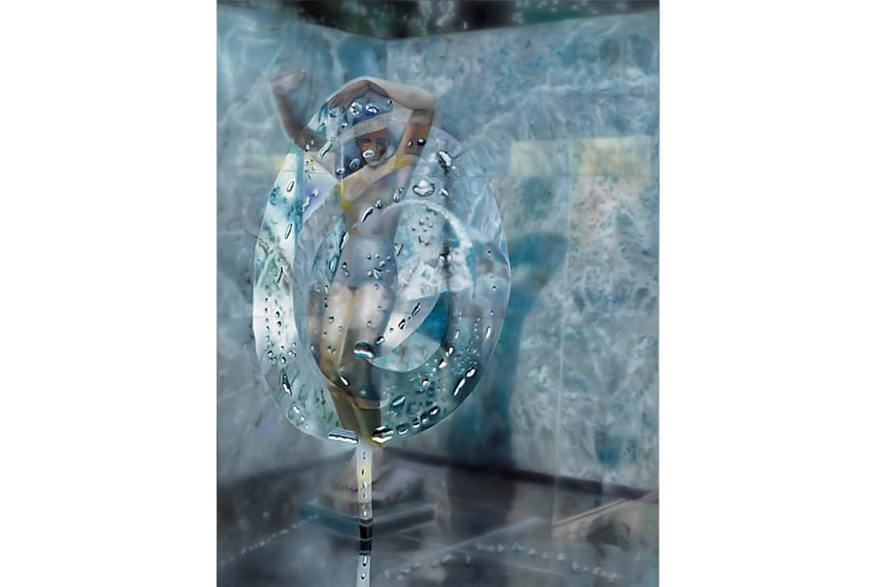 karin-kneffel-pavilion-series-2014-oil-on-canvas-120-x-90-cm