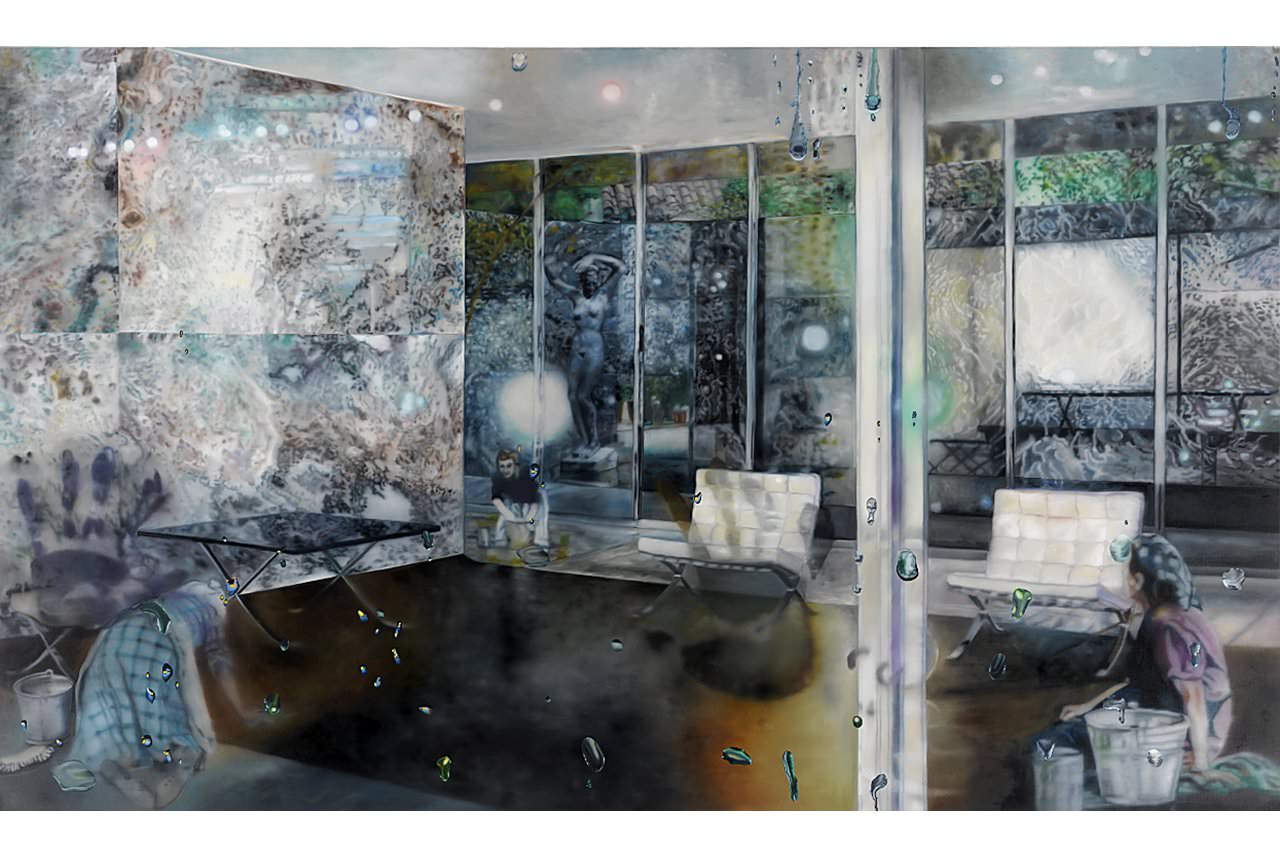 karin-kneffel-pavilion-series-2014-oil-on-canvas-180-x-300-cm