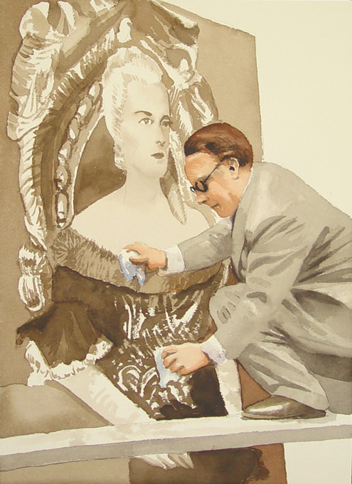 le-portrait-de-manon-2006-acuarela-sobre-papel-32-x-26-cm