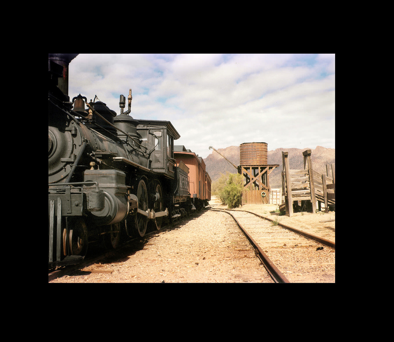 old-tucson-incoming-train-1993-82x70-cm