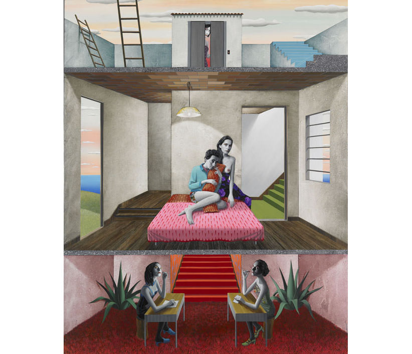 smoking-room-2007-mixed-media-on-canvas-162-x-130-cm