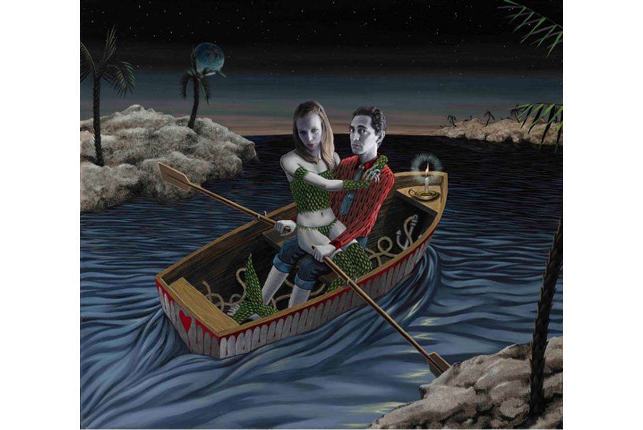 the-boat-mans-call-2014-mixed-media-on-canvas-65-x-73-cm