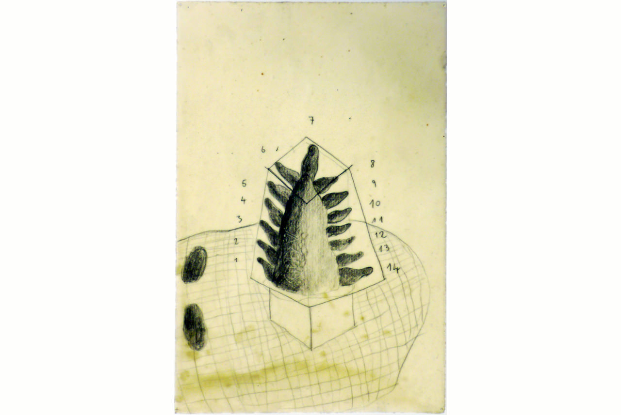 torre-de-babel-2006-pencil-and-watercolour-on-waxed-paper-29-x-19-cm