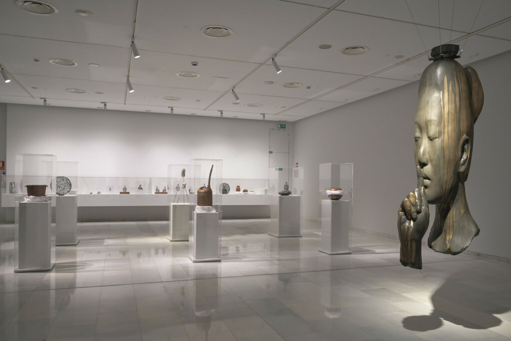 Image of an exhibition of Jaume Plensa