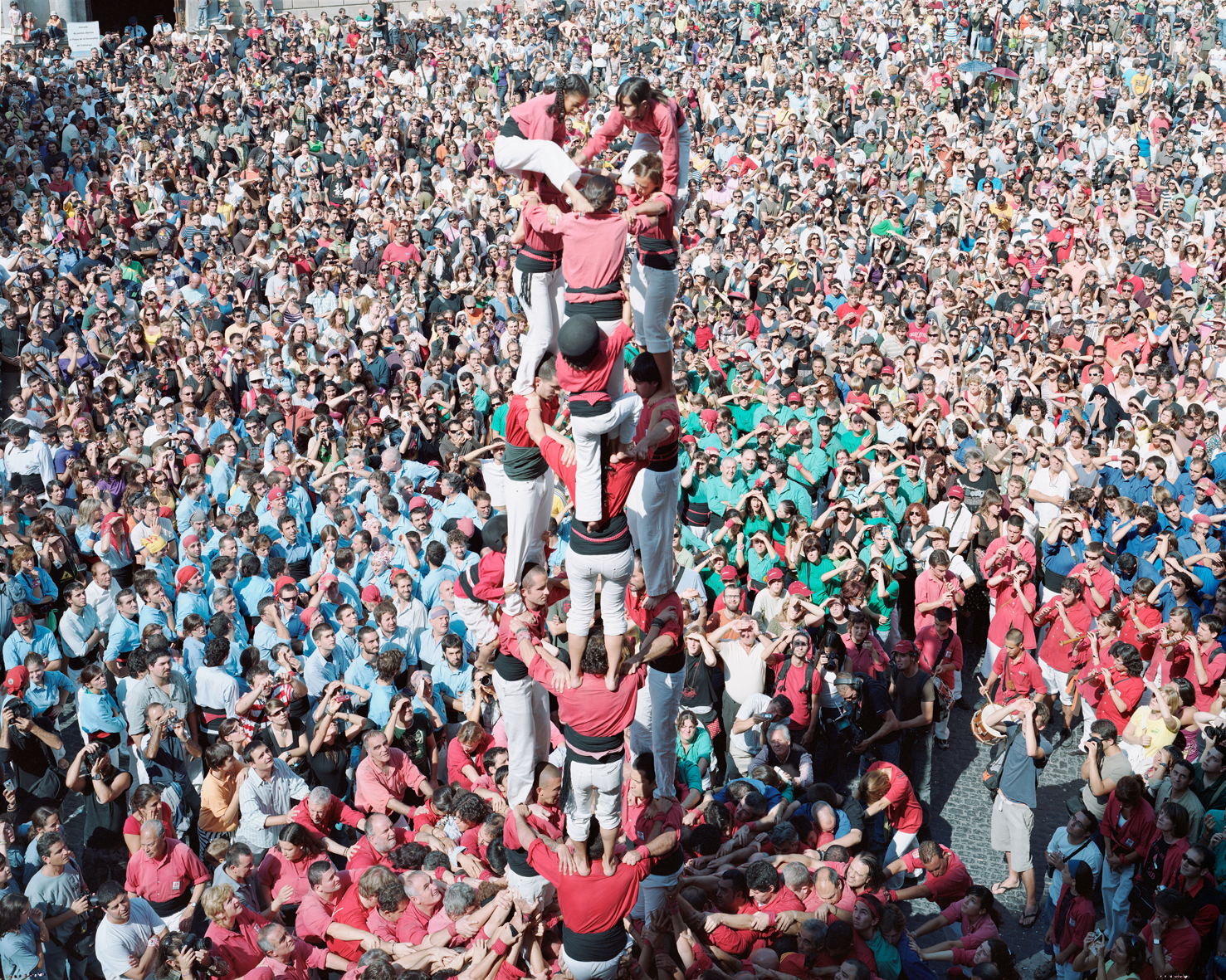 Massimo Vitali – Barcelona Castells #32